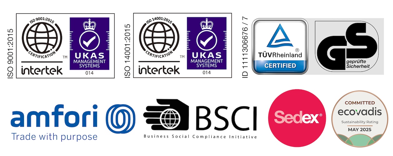 Gripwell Forgings & Tools - Certifications