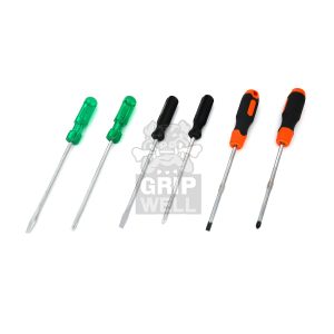 167 Screw Drivers, Plastic Handle