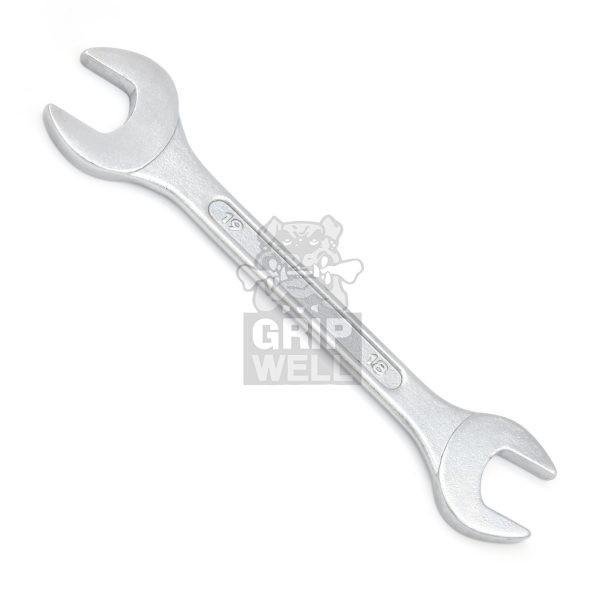 Double End Open Spanner (Carbon Steel, Matt Finish)