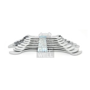 230CS Double End Open Spanner (Carbon Steel, Matt Finish)