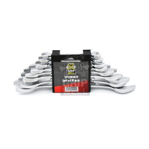 230CS Double End Open Spanner (Carbon Steel, Matt Finish)