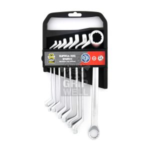250(E) Elliptical Ring Spanner (Chrome Vanadium Steel) DIN 838