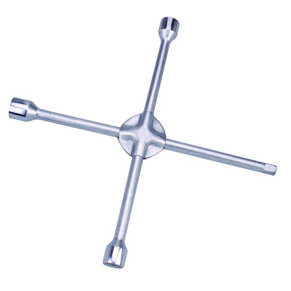 4-Way Cross Wheel Wrench (Re-inforced)