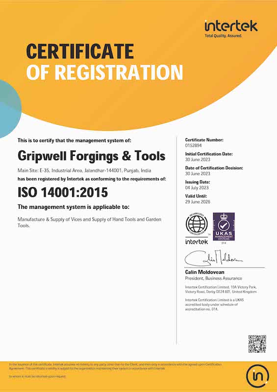 Gripwell Forgings & Tools